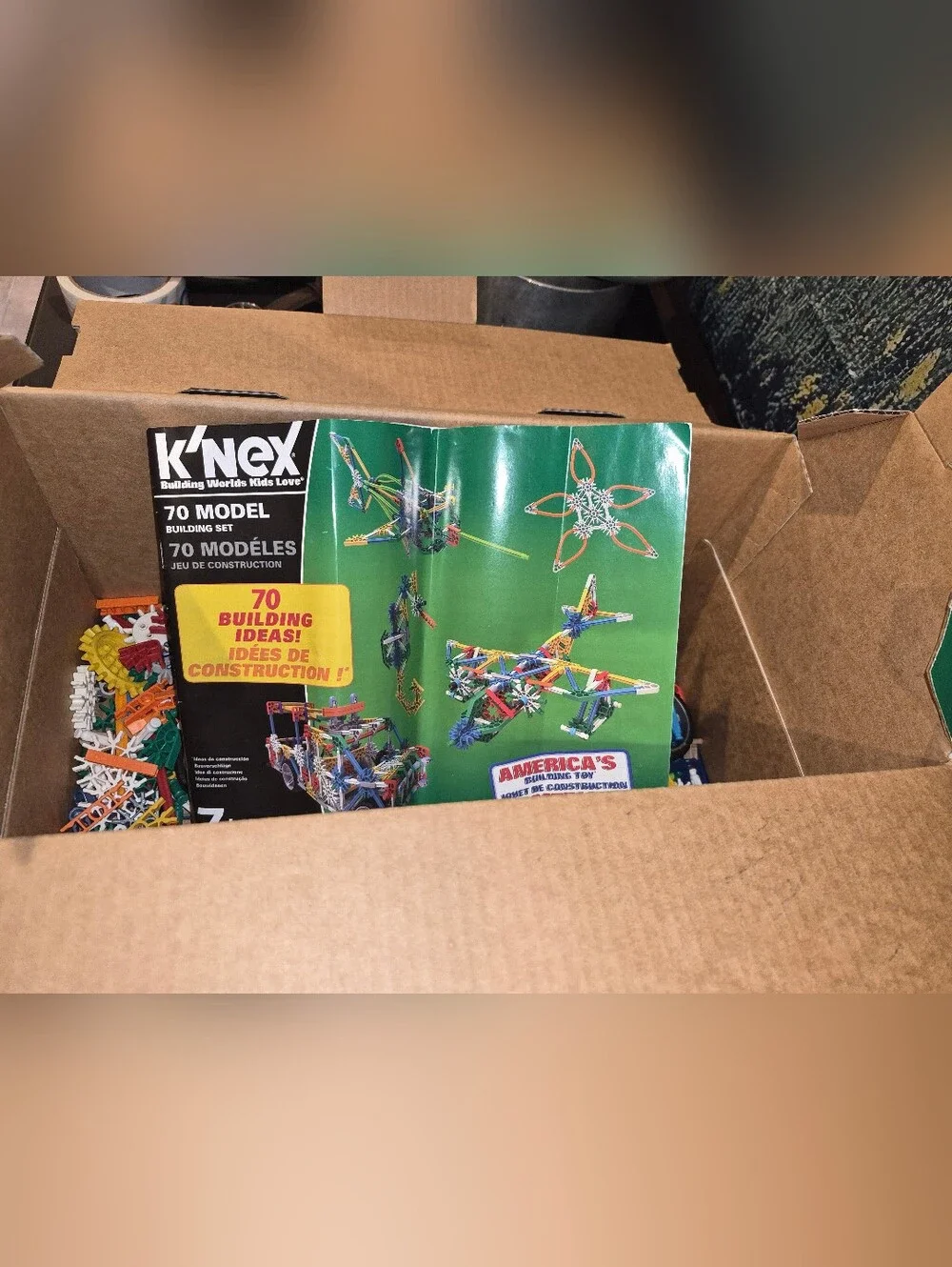K'NEX 70 Model Building Set (13419) - 700 Pieces & Manual - Excellent (2014)